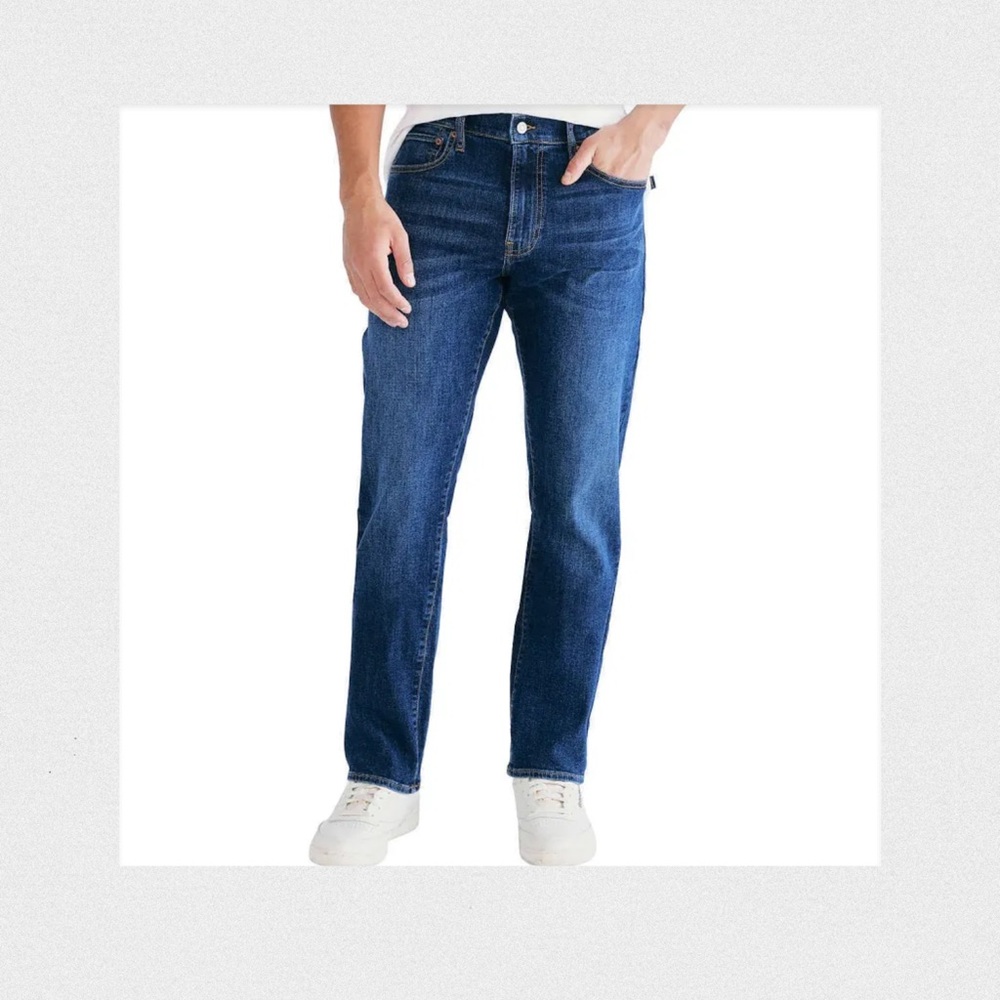 Lucky Brand Men’s 410 Athletic Straight  Fit Straight Leg Jeans 34x30